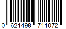 Barcode 0621498711072
