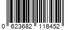 Barcode 0623682118452
