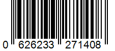 Barcode 0626233271408