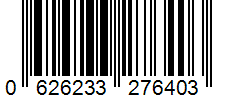 Barcode 0626233276403