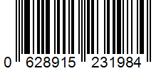 Barcode 0628915231984