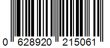 Barcode 0628920215061