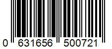 Barcode 0631656500721
