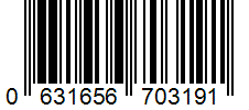 Barcode 0631656703191