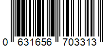 Barcode 0631656703313