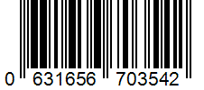 Barcode 0631656703542