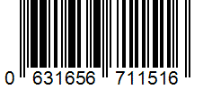Barcode 0631656711516