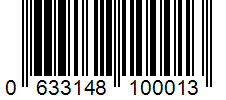 Barcode 0633148100013
