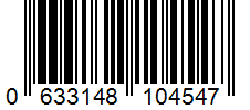 Barcode 0633148104547