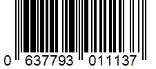Barcode 0637793011137
