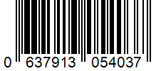 Barcode 0637913054037