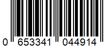 Barcode 0653341044914