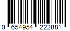 Barcode 0654954222881