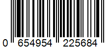 Barcode 0654954225684