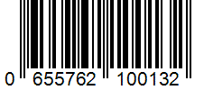 Barcode 0655762100132