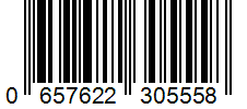 Barcode 0657622305558