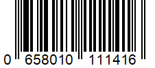 Barcode 0658010111416