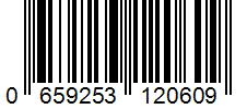 Barcode 0659253120609