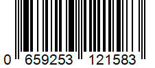 Barcode 0659253121583