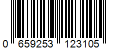 Barcode 0659253123105