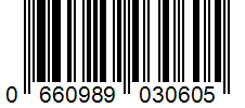 Barcode 0660989030605