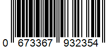 Barcode 0673367932354