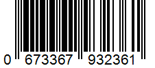 Barcode 0673367932361
