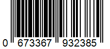 Barcode 0673367932385