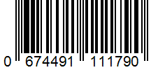 Barcode 0674491111790