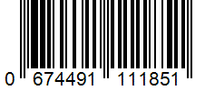 Barcode 0674491111851