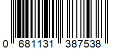 Barcode 0681131387538