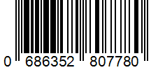 Barcode 0686352807780