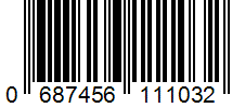 Barcode 0687456111032