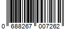 Barcode 0688267007262