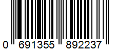 Barcode 0691355892237