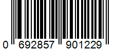 Barcode 0692857901229