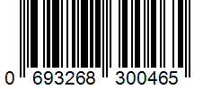 Barcode 0693268300465