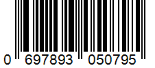 Barcode 0697893050795