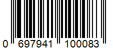 Barcode 0697941100083