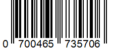 Barcode 0700465735706