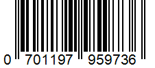 Barcode 0701197959736