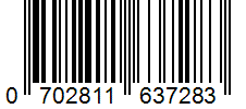 Barcode 0702811637283