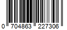 Barcode 0704863227306