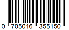 Barcode 0705016355150