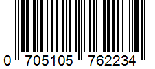 Barcode 0705105762234