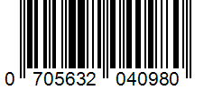Barcode 0705632040980
