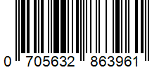 Barcode 0705632863961