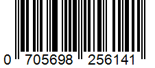 Barcode 0705698256141