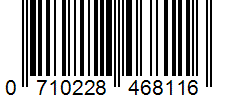 Barcode 0710228468116