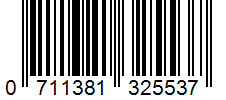 Barcode 0711381325537